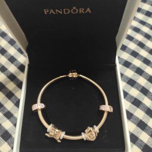 Pandora Galaxy of Love Bracelet Rose Gold 18 cm